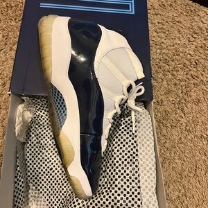 Jordan 11 Retro in White and University Blue
